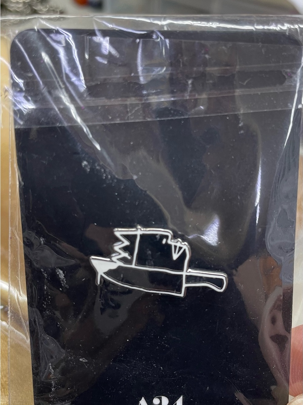 Silver Knife Outline Brooch - Women Jewelry Brooches